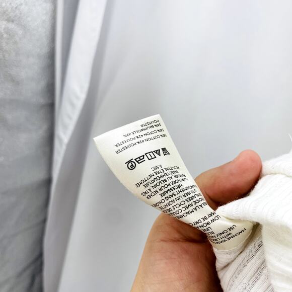 Anthropologie pilcro white pointelle tee - Picture 5 of 5